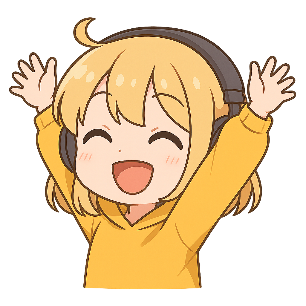 解決のミニキャラクター
